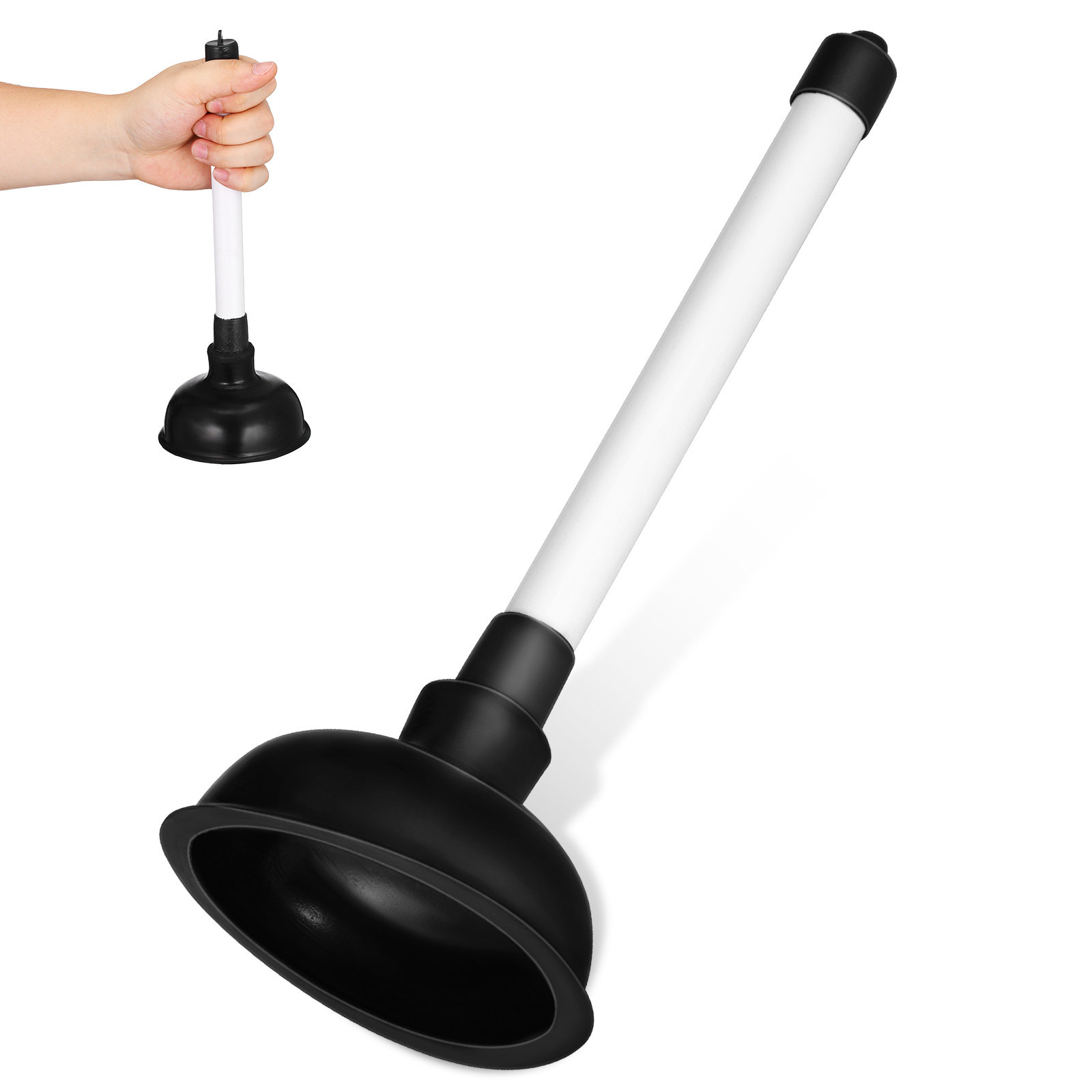 Plunger Toilet - Multi-use Sink Pipeline Dredger Kitchen Toilet
