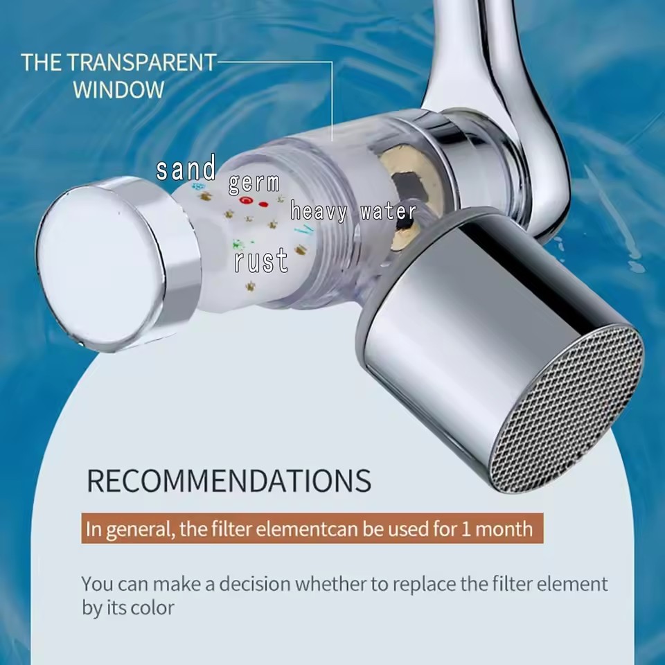 Metal Universal Faucet Extende - Basin Mixer Tap ulasan dan harga