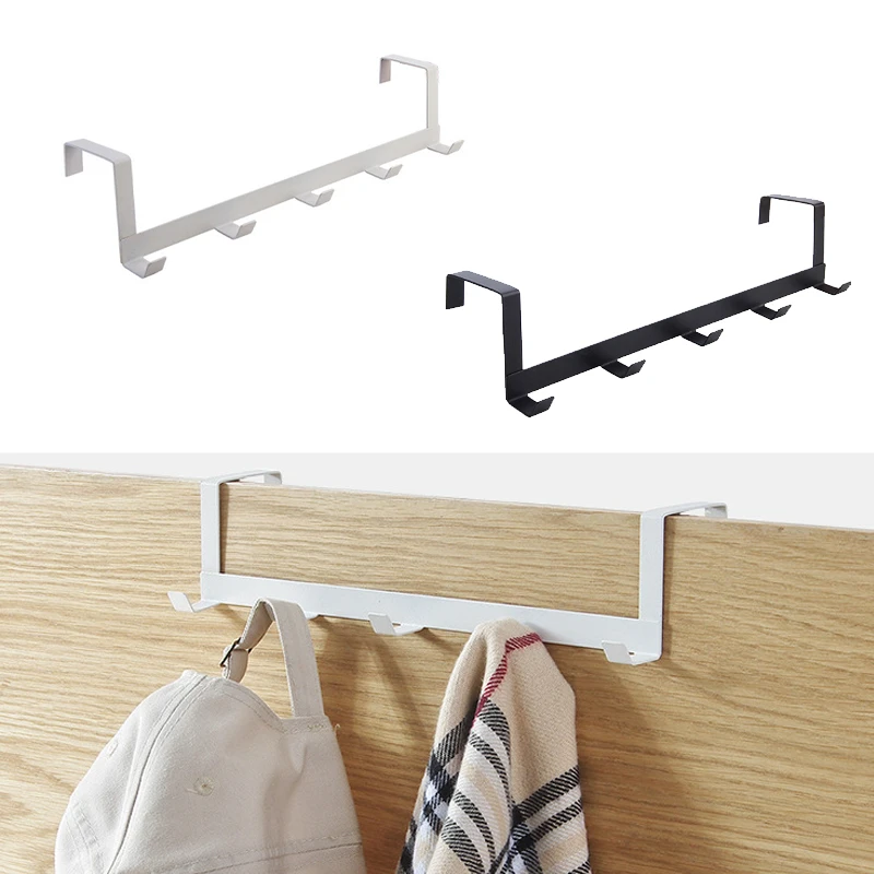 Hooks Over The Door 5 Hooks Ho - Home Edit Bathroom Storage ulasan dan harga