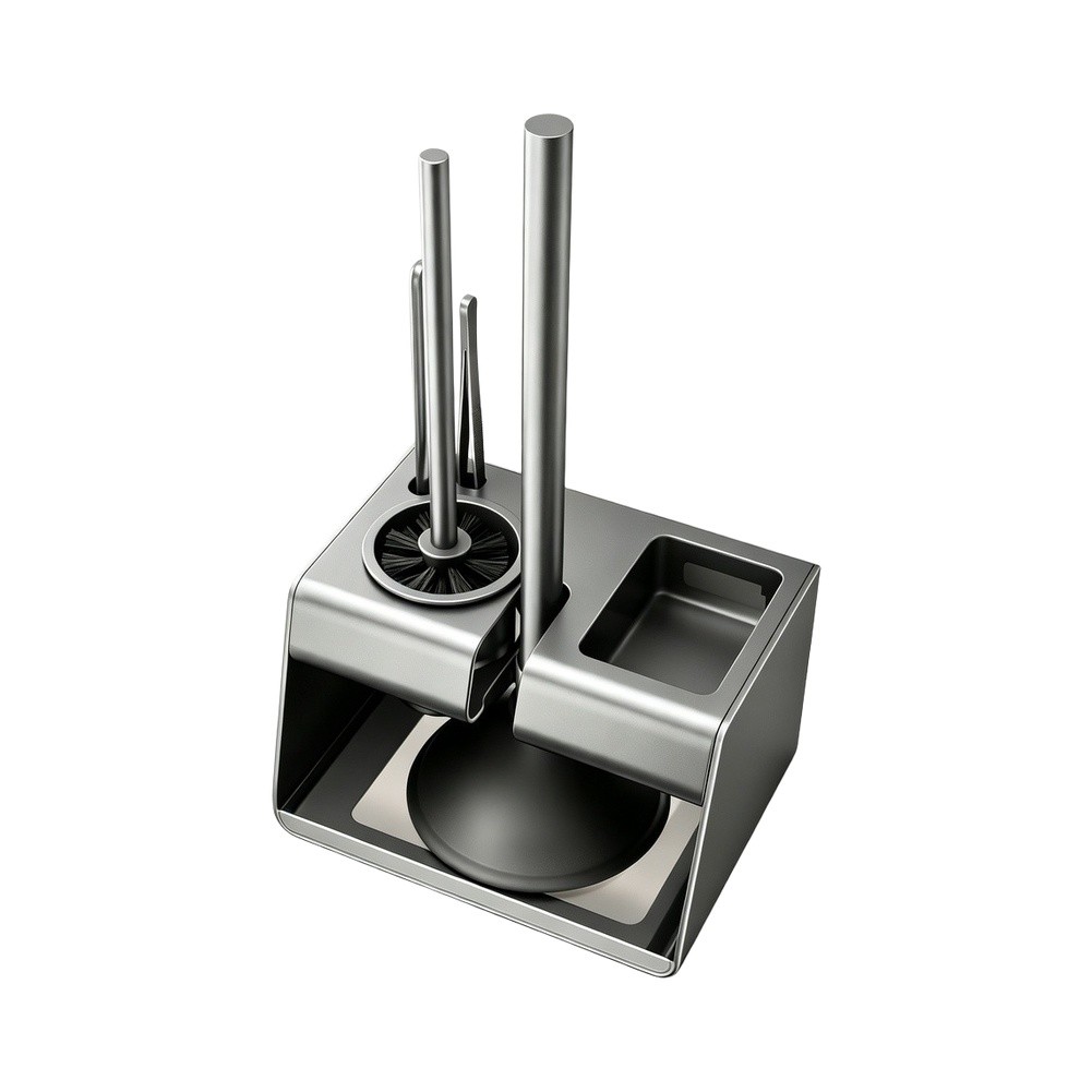 3 in 1 Wall Mounted Toilet Bru - Plunger Toilet ulasan dan harga