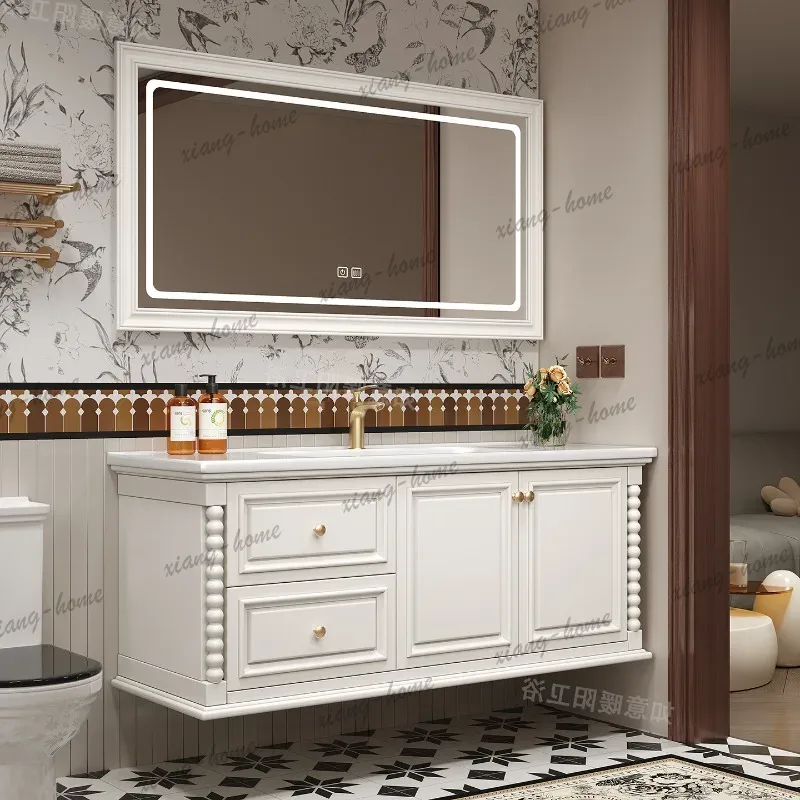 Wooden Small Bathroom Cabinet  - Home Bathroom Vanity Combo ulasan dan harga