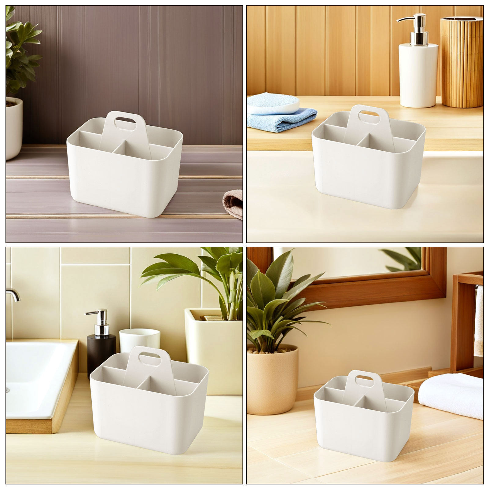 Bathroom Storage Basket Portab - Home Bathroom Organizer ulasan dan harga