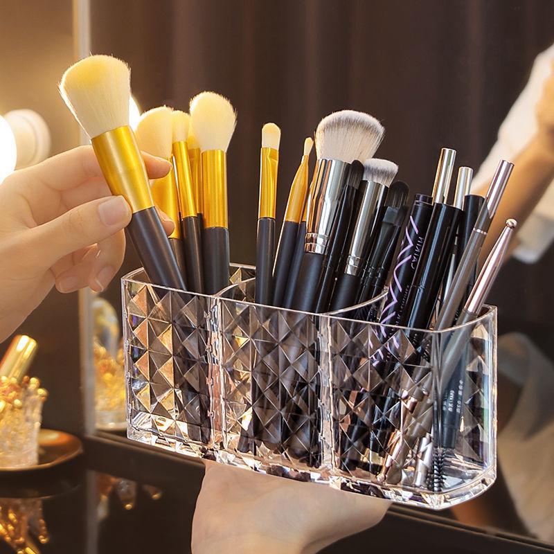 Transparent Acrylic Cosmetic O - Home Edit Bathroom Storage ulasan dan harga