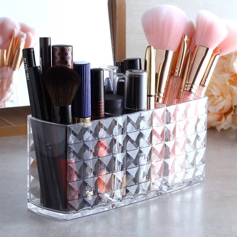 Transparent Acrylic Cosmetic O - Home Edit Bathroom Storage ulasan dan harga