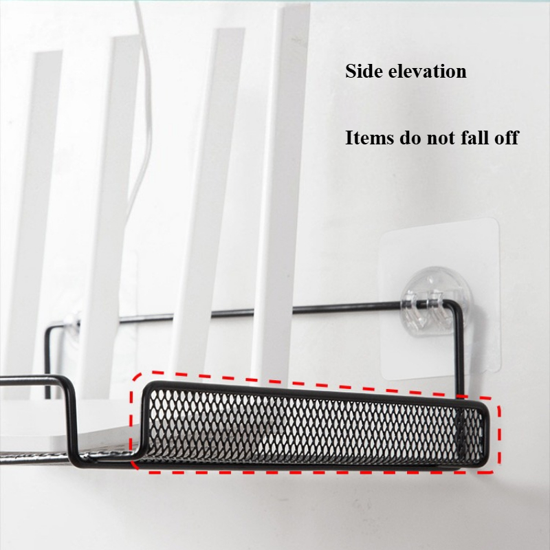 No‑Drill Wall Mount Router She - Home Edit Bathroom Storage ulasan dan harga