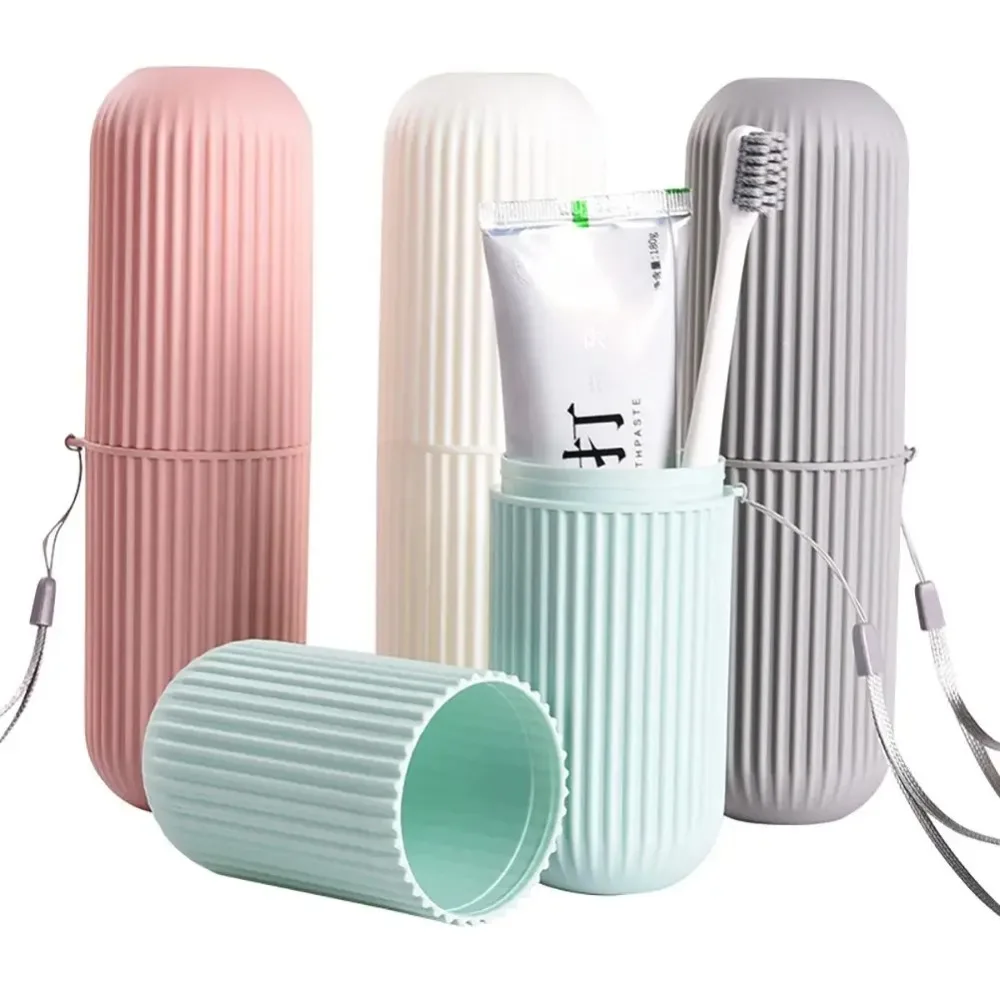 Travel Portable Toothbrush Cup - Home Edit Bathroom Storage ulasan dan harga