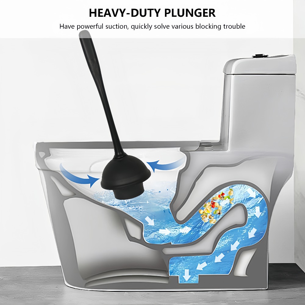 Bathroom Toilet Brush Plunger  - Plunger Toilet ulasan dan harga