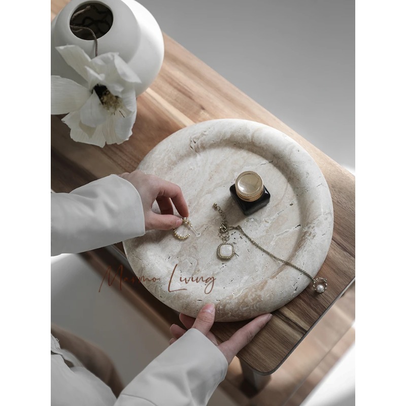Trending Beige Travertine Serv - Home Bathroom Trends ulasan dan harga