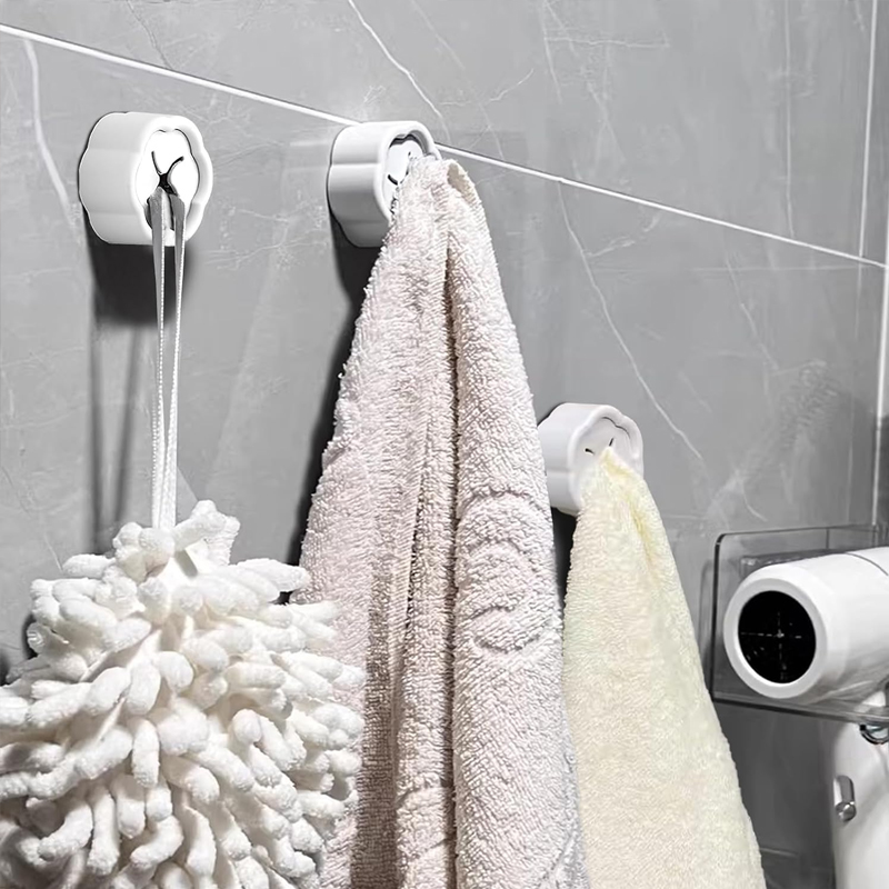 6PCS Self Adhesive Towel Holde - Home Edit Bathroom Storage ulasan dan harga