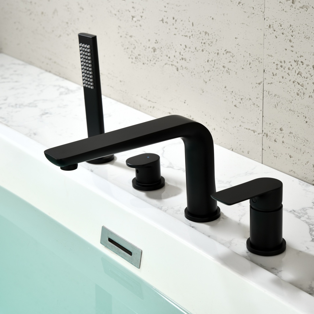 Rose Gold Bathtub Faucet Wides - Basin Mixer Tap ulasan dan harga